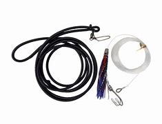 Marine accessory: Nacsan Trolling Bungee – Black and Purple