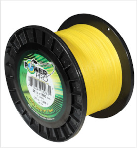 PowerPro Hi Viz Yellow Braid 80lb 1080 yd