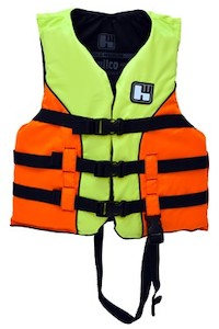 Hutchwilco Child Medium Adjustable Vest Hi Viz