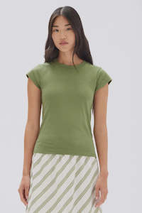 Clothing: Josie Short Sleeve Tee | Pandan