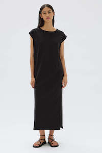 Clothing: Kahrissa Jersey Tank Dress | Black