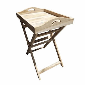 Outdoor: Butlers Tray Table - Reclaimed Teak