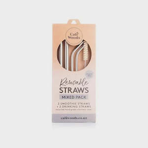 Utensils: CaliWoods | Reusable Straws Mixed Pack