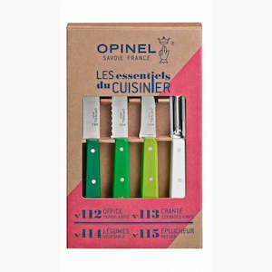 Opinel | Essential Kitchen Set | 4 Pack