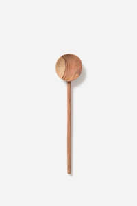 Asili x Citta Serving Spoon Olive Wood 28cm