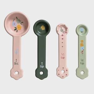 Measuring Spoons Set of 4 | Flower Market