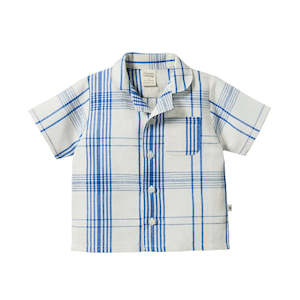 Nature Baby | Guthrie Shirt Linen | Clyde Check