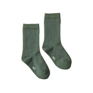 Nature Baby | Organic Wool Rib Socks