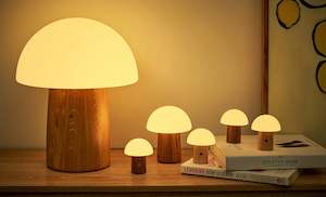 Gingko | Alice Mushroom Light | Ash | Large