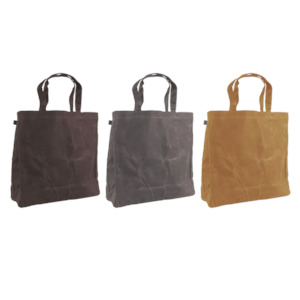 Kitchen Storage: Waxed Canvas Shop Bag