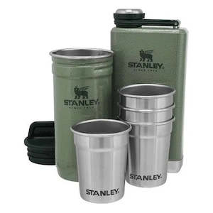 Stanley | Shot Glass and Flask Set