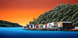 Artist: Akaroa Boatsheds