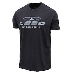 Loop Tackle Caps: LOOP Innovation T-shirt - Black