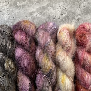 Yarnfloozy Mohair Silk // 2ply