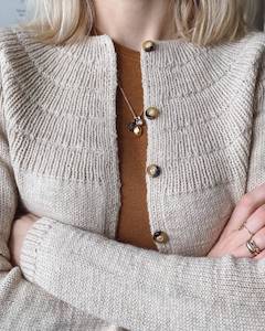 Anker's Cardigan by Petite Knit - Printed Pattern