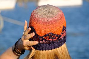 Black Cat Knit Co 1: Wildfire Hat (Worsted) - Digital Download