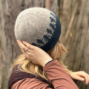 Black Cat Knit Co 1: Hanmer Hat- Digital Download