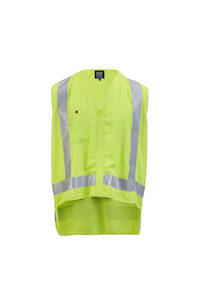 Compostable Yellow Hi Vis Vest