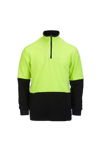 Recycled Polyester Hi Vis Fleece Pullover