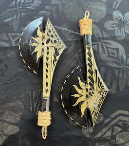 Pasefika Carved Hanging Weapons/ Samoan Meatau