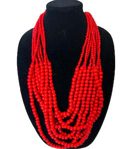 LAYERED BEAD NECKLACES