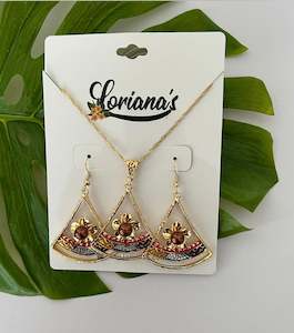 Clearance Sale: TALITHA GOLD PEARL SET