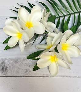 Seis And Flower Hair Clips: PUALENA Plumeria Hair Clip