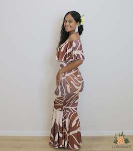 Taupou Dresses: COCO LONG DRESS