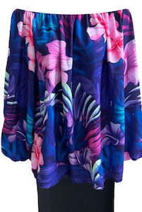 Taupou Tropical Tops: OSHEEMA Top