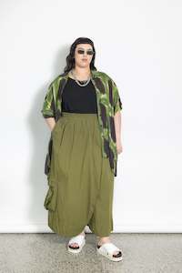 Wrap Pant - Olive