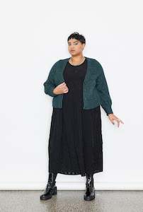 Clothing wholesaling: Forte Cardi - Green