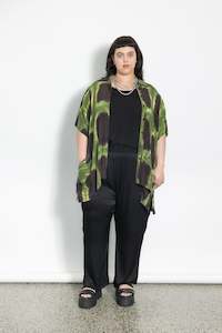 Mara Shirt  - Green Squares