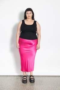 Clothing wholesaling: Bias Skirt - Pink