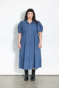 The Zippy Dress - Blue