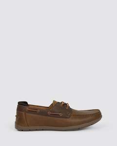 HUSH PUPPIES FLOOD - TAN WILD/BROWN WILD