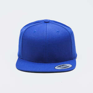 Snapback Woolblend Cap - Blue