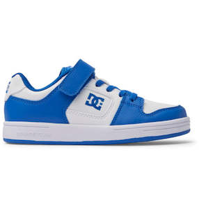 Shoe: DC YOUTH MANTECA 4 V SN - WHITE/BLUE