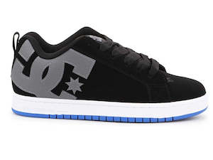 DC COURT GRAFFIK - BLACK/BLUE/GREY