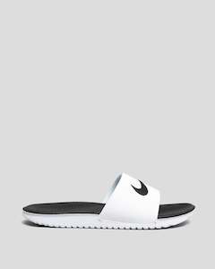 Nike Kawa Slide - White/black