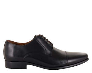 Florsheim Cross Cap Toe Derby - Black