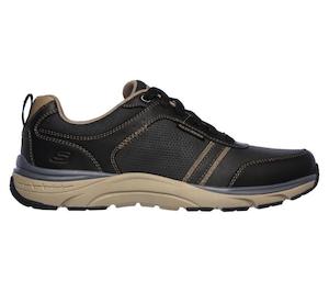 SKECHERS MEN'S RELAXED FIT: LUNDER - BLACK