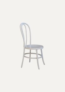 White Bentwood Chair