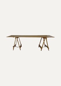 Wooden Trestle Table