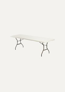 Plastic Trestle Table