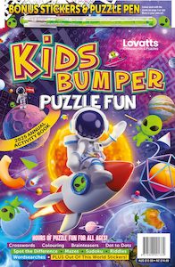 Kids Bumper Puzzle Fun 2025 Annual