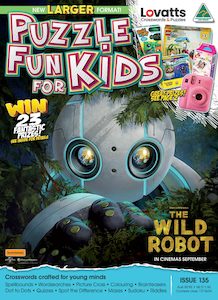 Puzzle Fun For Kids Issue 135