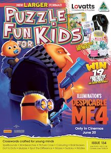 Puzzle Fun For Kids Single Issues: Puzzle Fun For Kids Issue 134