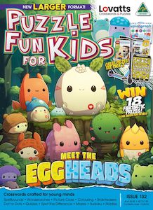 Puzzle Fun For Kids (A4) Issue 132