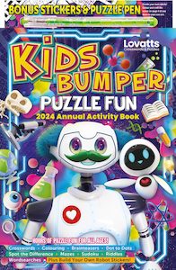 Kids Bumper Puzzle Fun 2024 Annual