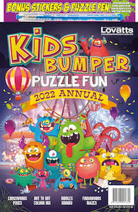 Kids Bumper Puzzle Fun 2022 Annual